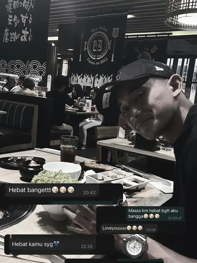 Potret Bucin Rizky Ridho (credit: tiktok/sendyauliaaa).