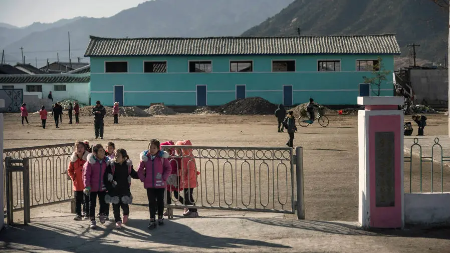 Kehidupan warga Korea Utara (Ed Jones/AFP PHOTO via Express)