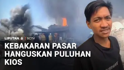 Pasar di Kabupaten Pasuruan, Jawa Timur, terbakar Sabtu siang hingga menghanguskan puluhan kios di dalamnya. Kebakaran diduga karena korsleting dari salah satu kios yang tengah direnovasi.