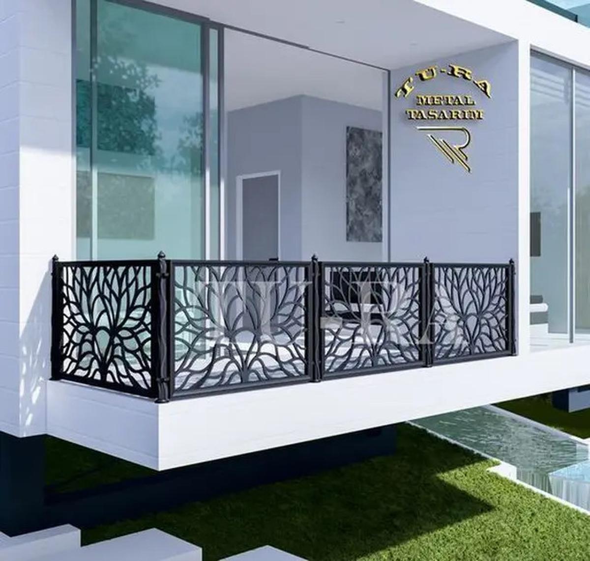 5 Model Pagar Balkon Minimalis dan Elegan, Bentuk Terbaru yang Modern