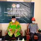 Pj Ketua Umum LDII Chriswanto Santoso dan pengurus DPW LDII Sumsel menggelar konferensi pers Muswil IX LDII Sumsel (Liiputan6.com / Nefri Inge)