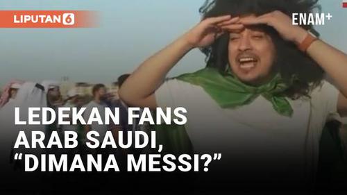 VIDEO: Arab Saudi Cetak Sejarah di Piala Dunia 2022, Messi Diledek