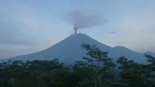 Erupsi Gunung Semeru (Istimewa)