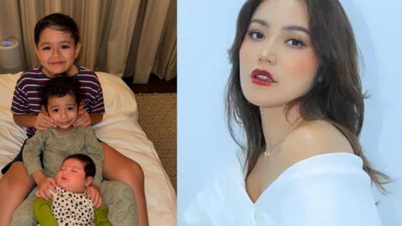 5 Potret Menggemaskan El, Don, dan Hagia Anak Jessica Iskandar yang Selalu Ceria dan Jadi Sorotan