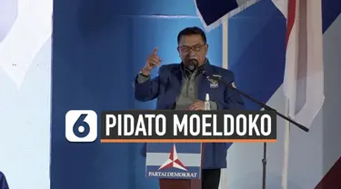 Moeldoko menghadiri Kongres Luar Biasa Partai Demokrat di Deli Serdang Sumatera Utara Jumat (5/3) malam. Ia pun sampaikan pidato pertama di depan para pendukungnya.