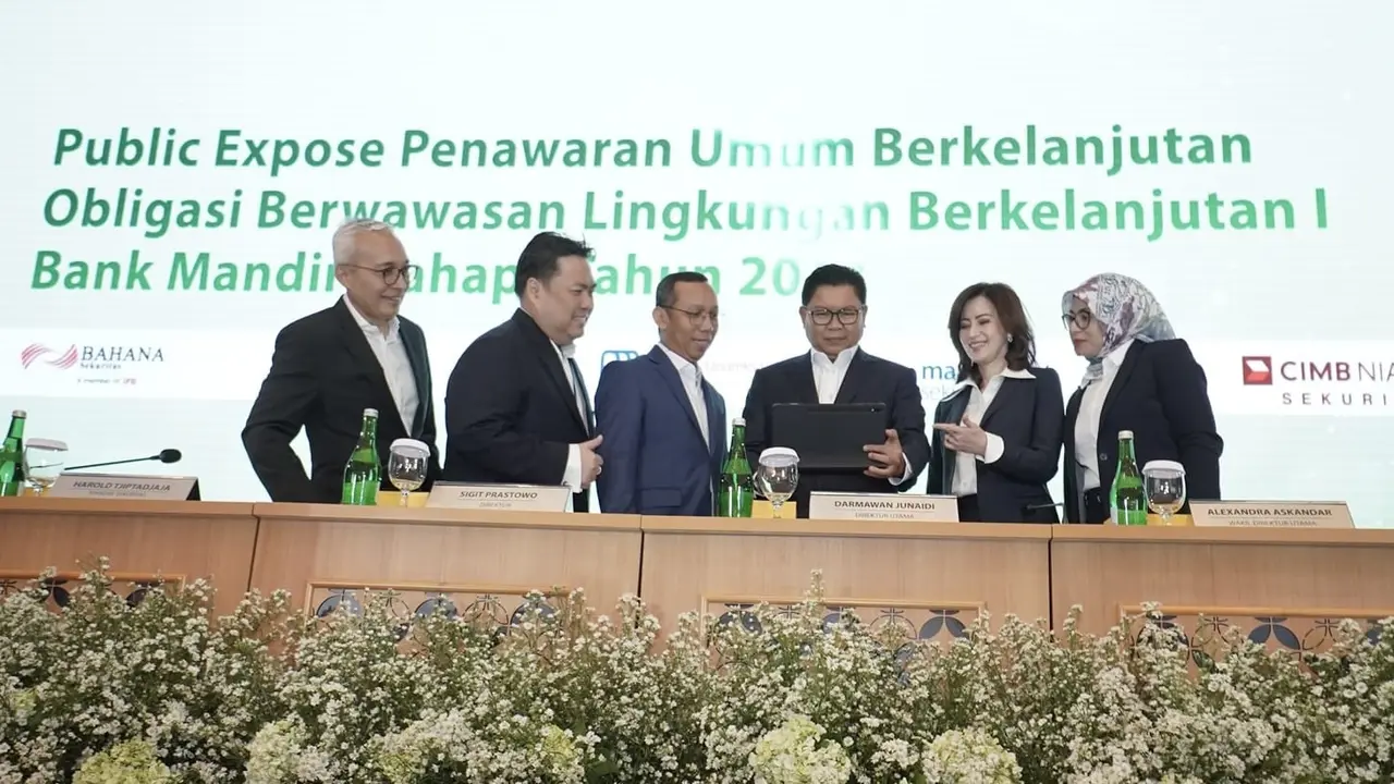 Komitmen Bangun Bisnis Berkelanjutan, Bank Mandiri Incar Rp5 Triliun dari Penerbitan Green Bond