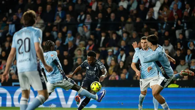 celta vigo vs real madrid liga spanyol