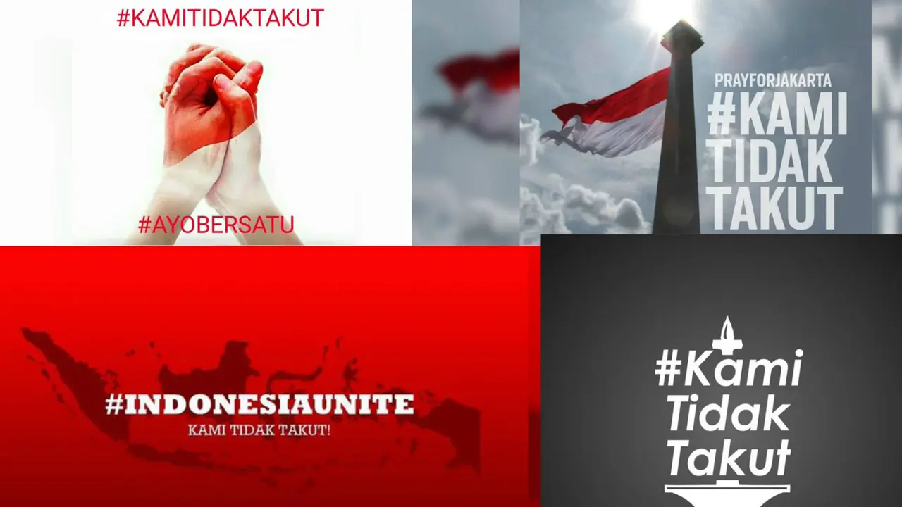 Meme trending kami tidak takut