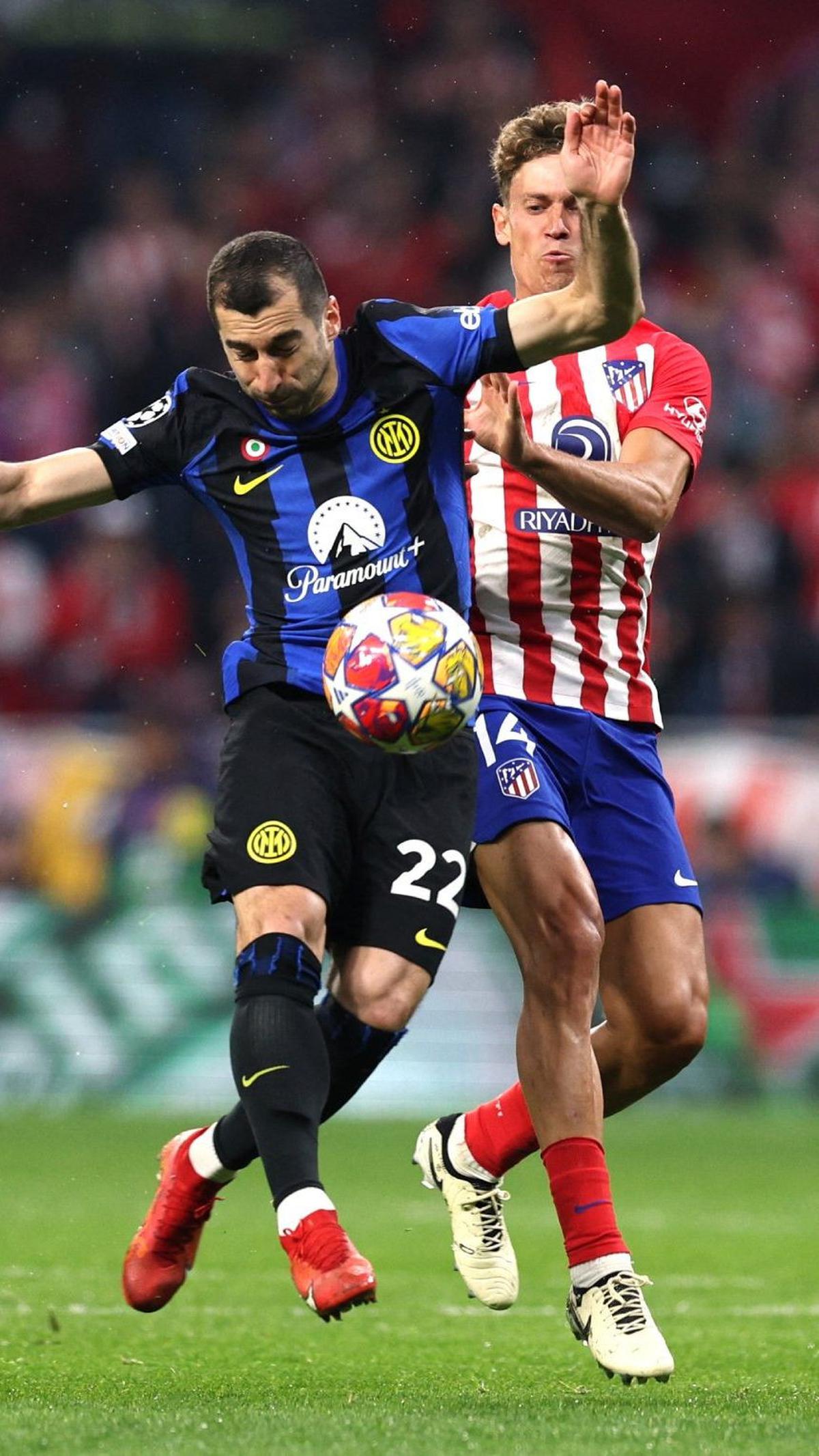 Atletico langsung tampil agresif sejak awal laga. Mereka berupaya mengejar ketinggalan agregat gol setelah kalah 0-1 pada leg pertama.&nbsp;REUTERS/Violeta Santos Moura