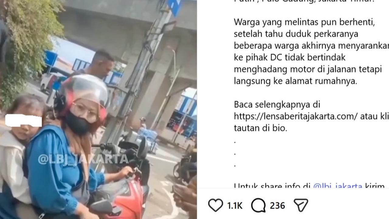 Viral Debt Collector Ambil Paksa Motor Ibu-Ibu Sedang Bonceng Anaknya, Polisi Turun Tangan Selidiki