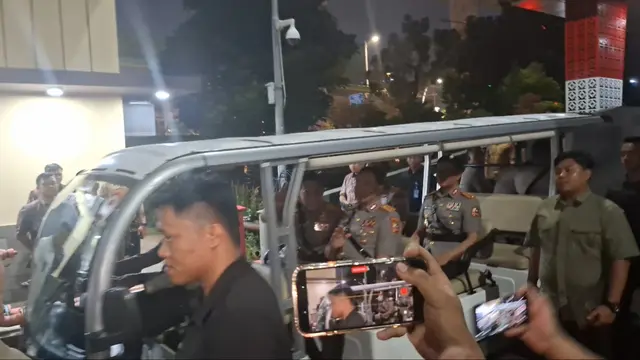 Mabes polri gelar acara perpisahan kapolri. (Liputan6.com/Rifqy Alief Abbiya).