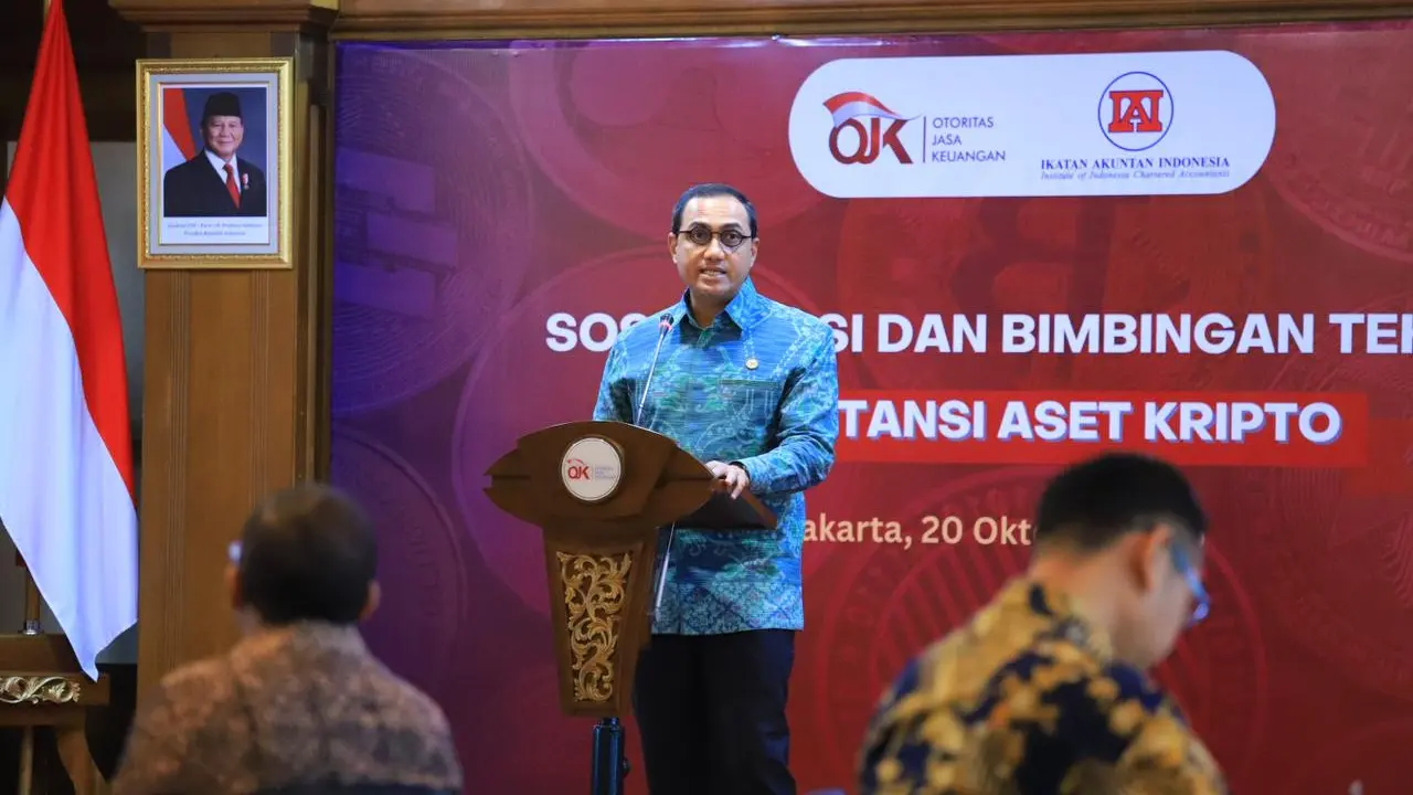 Kepala Eksekutif Pengawas Inovasi Teknologi Sektor Keuangan, Aset Keuangan Digital, dan Aset Kripto (IAKD) OJK, Hasan Fawzi. (Foto: OJK)