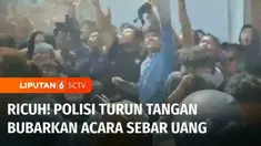 Polisi menghentikan acara tradisi menyebar uang logam yang dikenal dengan sebutan udik-udikan yang digelar seorang pengusaha batik di Pekalongan, Jawa Tengah. Pemberhentian ini karena gelaran tradisi udik-udikan berlangsung ricuh.