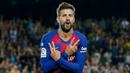 Gerard Pique telah memainkan laga terakhirnya bersama Barcelona melawan Almeria di Liga Spanyol pada 5 November 2022 lalu setelah dua hari sebelumnya mengumumkan akan pensiun sebagai pemain. Hingga laga terakhirnya kontra Almeria, ia tercatat total tampil dalam 397 laga di Liga Spanyol bareng Barcelona sejak awal musim 2008/2009. Dari jumlah laga tersebut, ada 6 klub yang paling sering dikalahkannya bersama Barcelona di Liga Spanyol. Berikut keenam klub tersebut. (AFP/Pau Barrena)