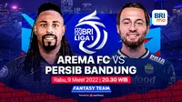 Saksikan Live Streaming Big Match BRI Liga 1 Malam Ini : Persib Bandung Vs Arema FC di Vidio