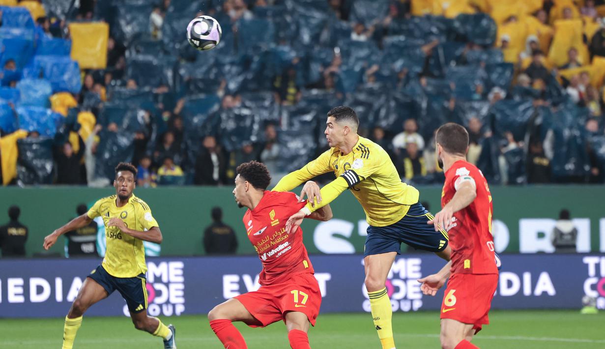 Kekalahan ini menjadi yang kedua secara beruntun bagi tim asal Riyadh di Liga Arab Saudi 2025/2026. (AFP/Fayez Nureldine)