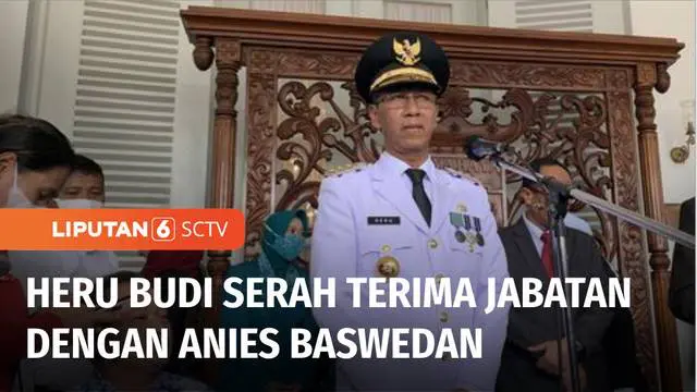 Menteri Dalam Negeri resmi melantik Heru Budi Hartono, sebagai Penjabat Gubernur DKI Jakarta, menggantikan Anies Baswedan. Usai dilantik, Heru Budi langsung disambut ratusan ASN Pemprov DKI Jakarta.