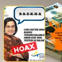 Cek Fakta: Hoaks Sri Mulyani Bagikan Dana Bansos dengan Tebak Kata di Facebook