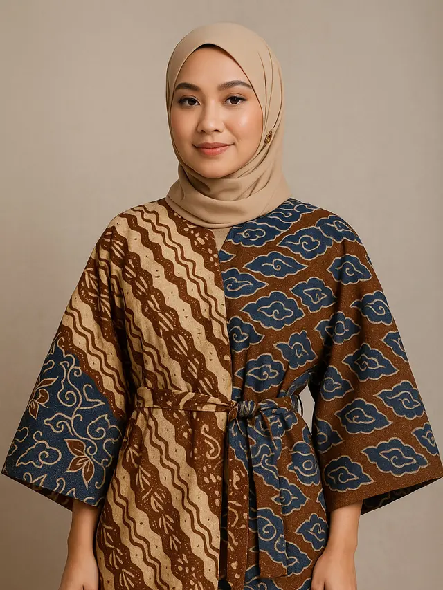 Tunik Batik Model Kimono Kekinian (Foto: ChatGPT)