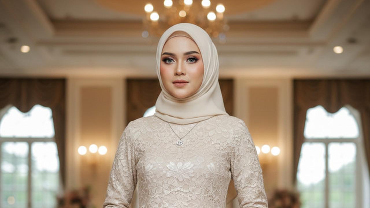 7 Model Gamis Brokat Duyung Terbaru 2026, Cocok untuk Pesta hingga Acara Harian