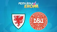Piala Eropa - Euro 2020 Wales Vs Denmark (Bola.com/Adreanus Titus)