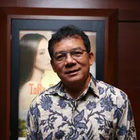 Mathias Muchus di Premiere film Toba Dreams (Galih w. Satria/bintang.com)