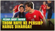 Thom Haye resmi berseragam Persib Bandung untuk BRI Liga 1 2025/2026. Kehadirannya langsung mendapat respons dari Ketua Umum PSSI, Erick Thohir. Ia menegaskan bahwa pemain diaspora Timnas Indonesia yang tampil di Liga 1 layak mendapat apresiasi penuh...