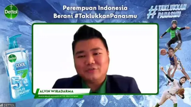 Senior Brand Manager Dettol Healthy Body, Alvin Wiradarma