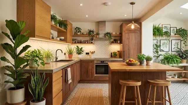 Desain Dapur Tanpa Jendela agar Tidak Pengap/AI Generated