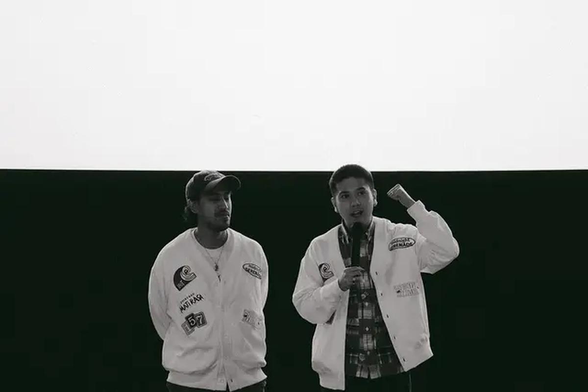 Potret Iqbaal Ramadhan di Promo Film Perayaan Mati Rasa (Sumber: Instagram/iqbaal.e)