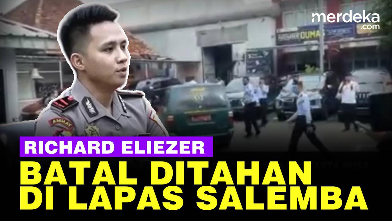 VIDEO: Alasan Bharada E Batal Ditahan di Lapas Salemba, Kembali ke Rutan Bareskrim