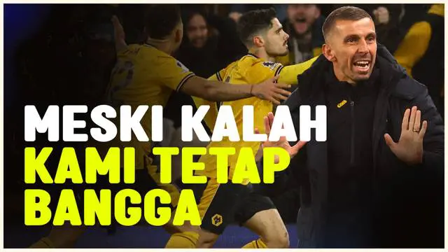 Berita video pelatih Wolverhampton Wanderers, Gary O,Neil bangga dengan performa anak asuhnya yang bisa membobol gawang MU tiga kali meski timnya harus kalah.