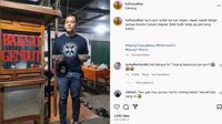 Perwira Polisi Hafiz Prasetia Akbar (Screenshoot Instagram Hafiz Prasetia Akbar)