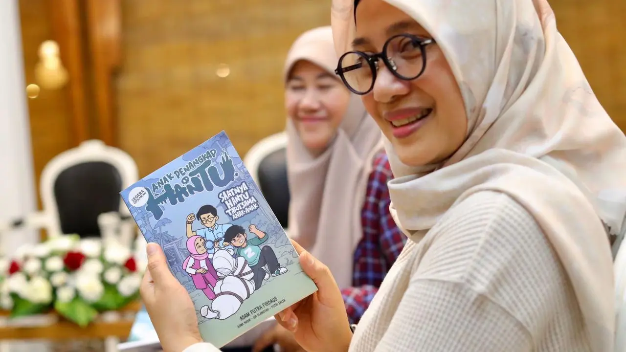 Novel 'Anak Penangkap Hantu' karya Asma Nadia akan difilmkan. (Liputan6.com/ ist)
