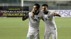 Timnas Indonesia melaju ke babak semifinal usai mengalahkan Singapura 2-1 di laga pamungkas Grup A Piala AFF 2016