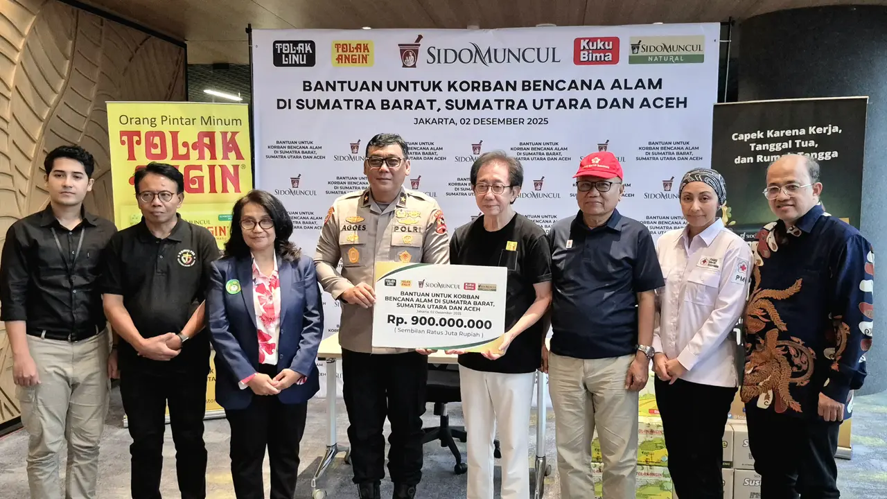 Sido Muncul Kucurkan Bantuan Senilai Rp900 Juta untuk Korban Bencana Alam di Sumatra