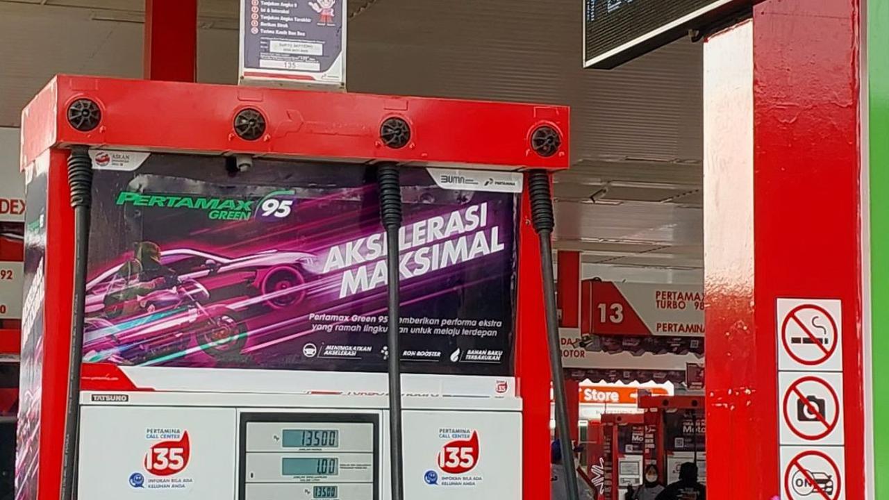 Pertamax Green 95 Resmi Dijual di Jakarta dan Surabaya, Harganya Rp13.500 per Liter
