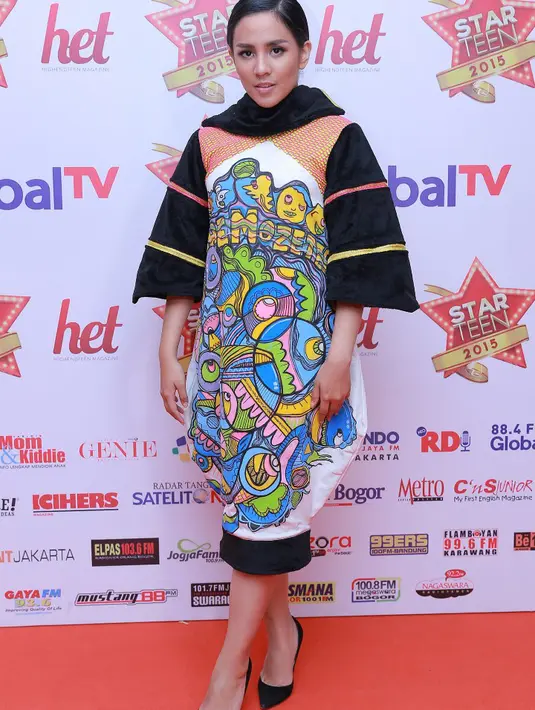 Dengan peran antagonis yang disemat, ternyata tidak membuat Angel Pieters terpengaruh di kehidupan nyata. (Galih W. Satria/Bintang.com)