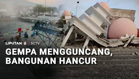 Gempa Mengguncang, Bangunan Hancur
