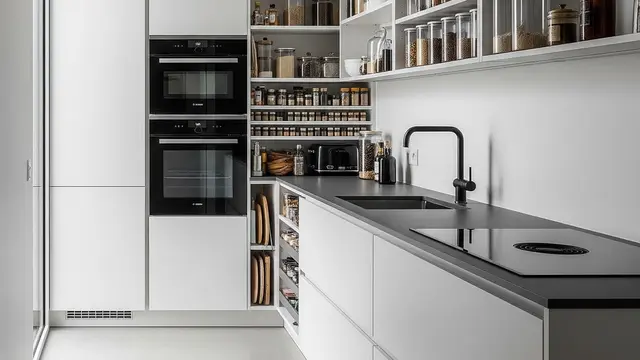 Model Rumah Kecil Tapi Punya Dapur Luas Karena Penataan Vertikal