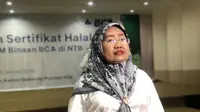 Kepala Pusat Registrasi dan Sertifikasi Halal Badan Penyelenggaraan Jaminan Produk Halal (BPJPH) Kementerian Agama (Kemenag), Siti Aminah. (Foto: Liputan6.com/Pipit IR)