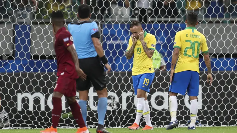 Copa America 2019: Brasil Gagal Kalahkan Venezuela