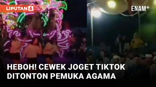 VIDEO: Duh, Joget TikTok di Acara Keagamaan