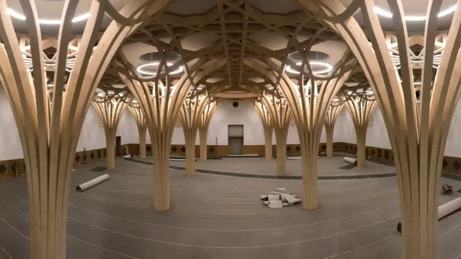 Intip Cambridge Central, Masjid Ramah Lingkungan Pertama di Inggris