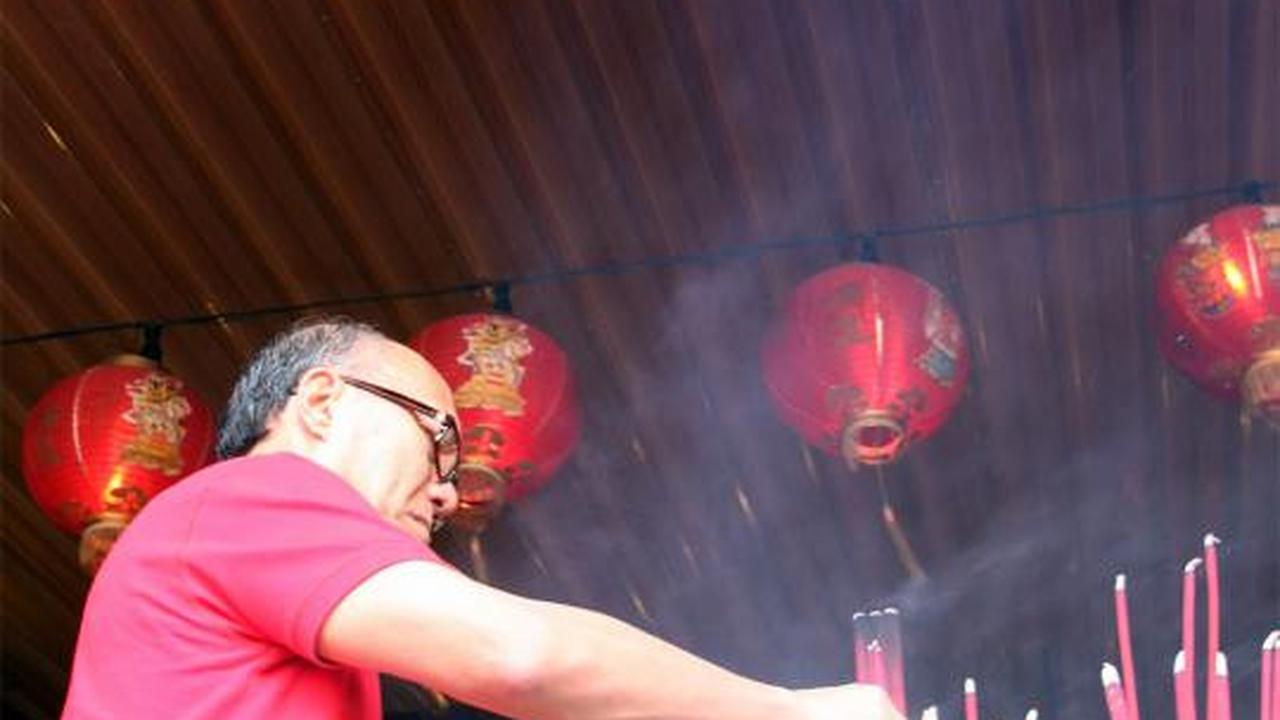 Perayaan Imlek di Eng An Kiong, Malang 