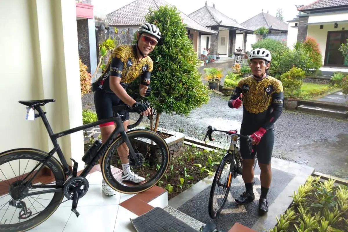 Bangkitkan Pariwisata Daerah, Kapolres Tabanan Kawal Jelajah Bali Bike