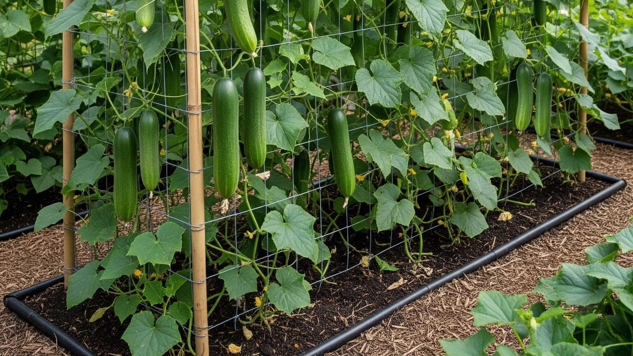 Ide Kebun Timun di Lahan 2x2 Tapi Panen Banyak