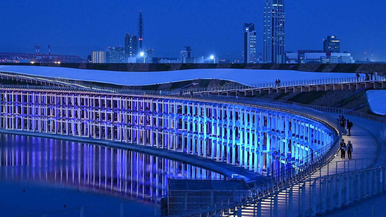 FOTO: Melihat Bangunan Struktur Kayu Terbesar di Dunia pada Perhelatan World Expo Osaka 2025