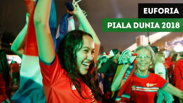 Berita video mengenai euforia lolosnya Kosta Rika masuk ke putaran final Piala Dunia 2018