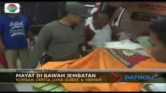Terdapat luka sobek dan memar pada tubuh jenazah pria tersebut.
